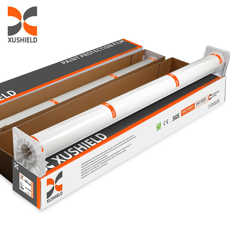 8.5밀리 초록색 고화질 반 스크래치 열 수리 맑은 TPU 자동차 페인트 보호 필름