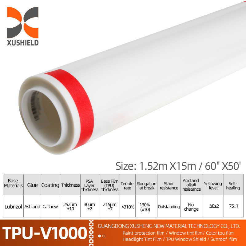 Tpu 1.52m*15m 투명한 Ppf 페인트 보호 필름 자동차 Ppf 필름