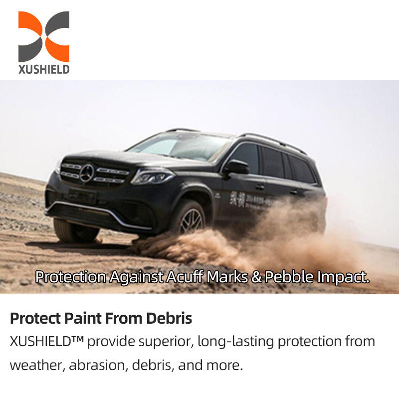 8.5밀리 초록색 고화질 반 스크래치 열 수리 맑은 TPU 자동차 페인트 보호 필름