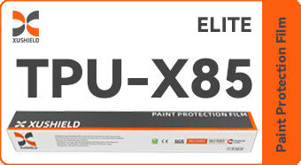 8.5밀리 초록색 고화질 반 스크래치 열 수리 맑은 TPU 자동차 페인트 보호 필름