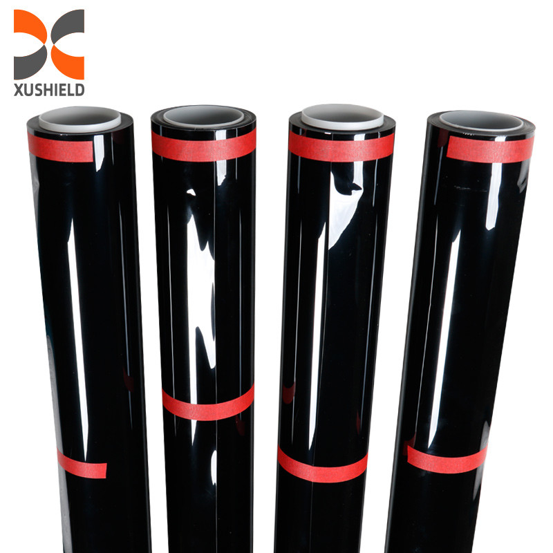 TPU BLACK TPU 물질 자동차 페인트 보호 필름 ppf 자동차 카우시 보호 색상 ppf 필름에 대한 최고의 공급