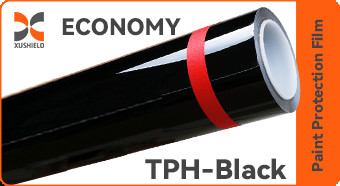 TPH 블랙 1.52*15M 투명 또는 검은색 비결 방지 성질 롤 스트레치 보호 PPF