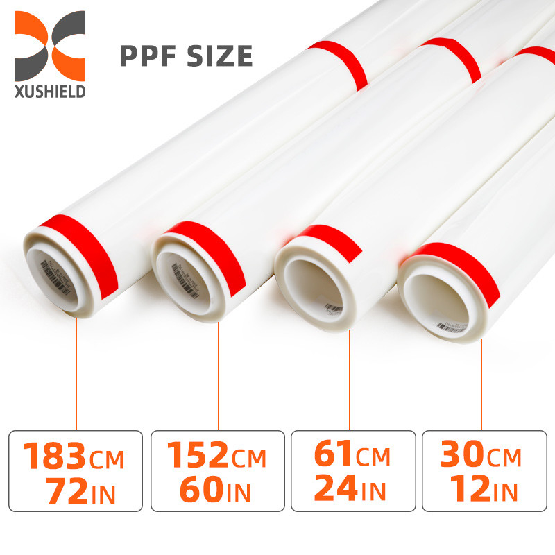 크기 1.83*15m 71in*50ft 수소공성 자기 치유 롤 반 스크래치 랩 PPF TPU 자동차 보호 필름