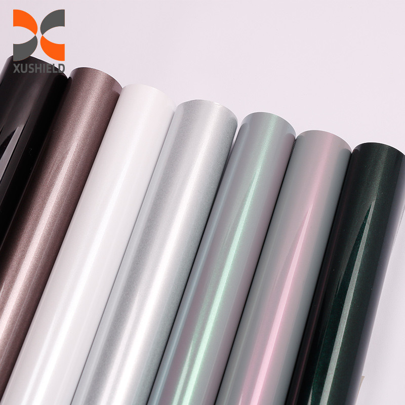 TPU 진주 흰색 고품질 TPU PPF 필름 자부장 방지 PPF TPH 광택 선명 자동차 몸체 PPF 페인트 보호 필름 자동차 페인트