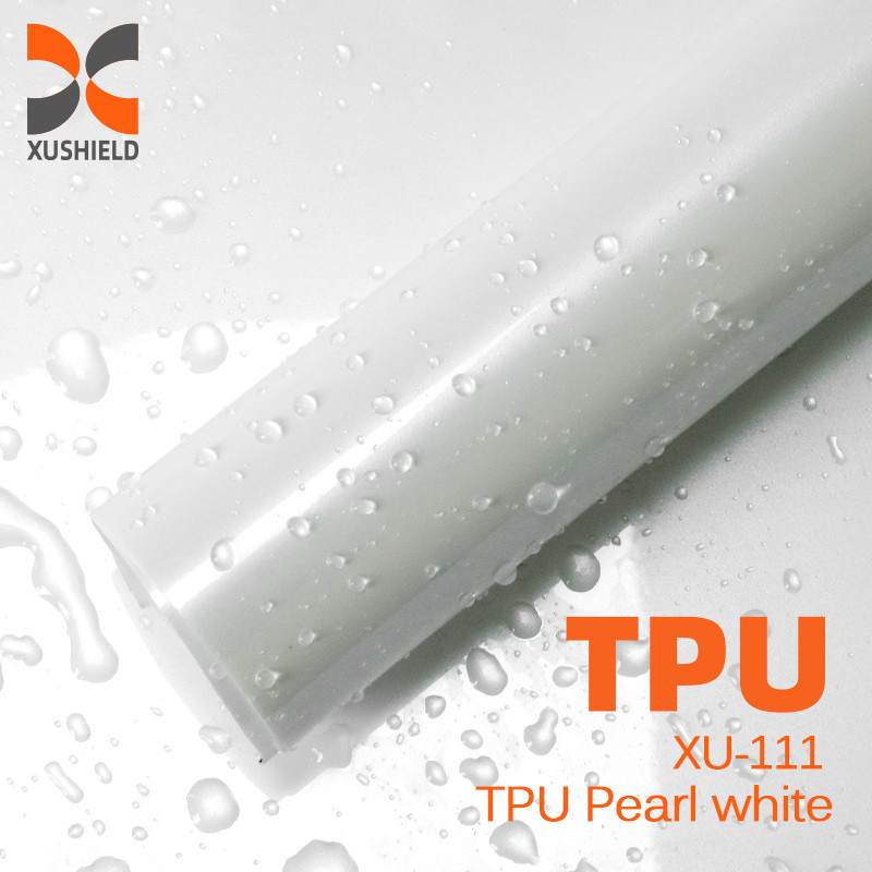 TPU 진주 흰색 고품질 TPU PPF 필름 자부장 방지 PPF TPH 광택 선명 자동차 몸체 PPF 페인트 보호 필름 자동차 페인트