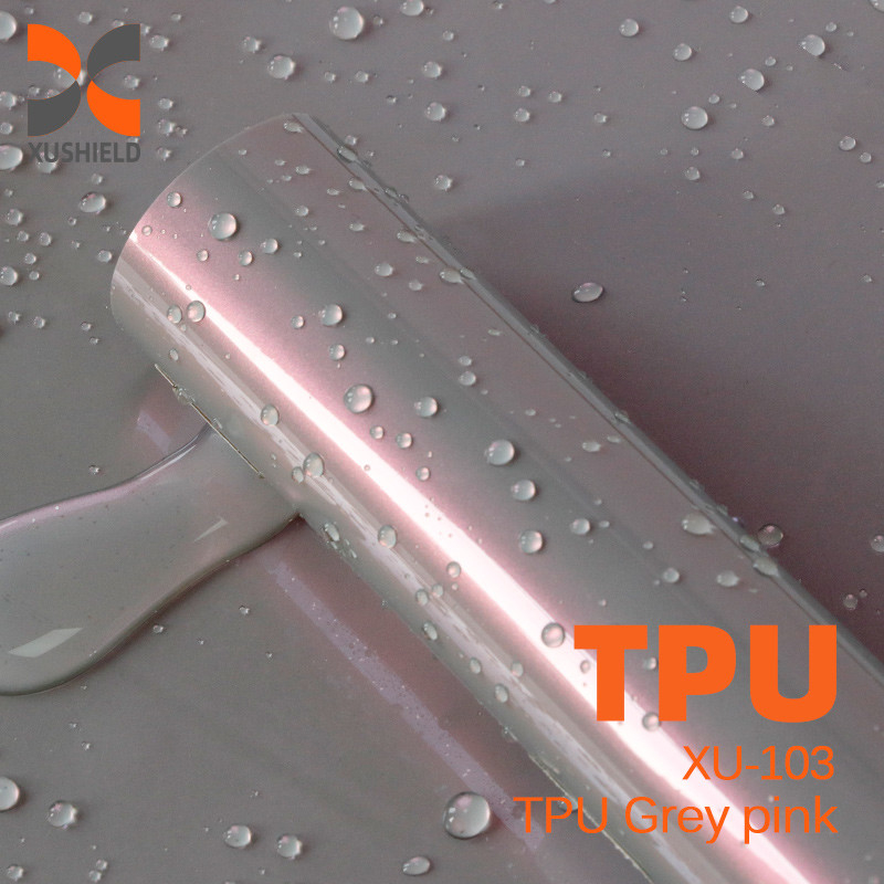 TPU 회색 분홍색 즉시 치유 프리미엄 풀 롤 투명한 TPU 차체 포장 ppf 자동차 페인트 보호 필름