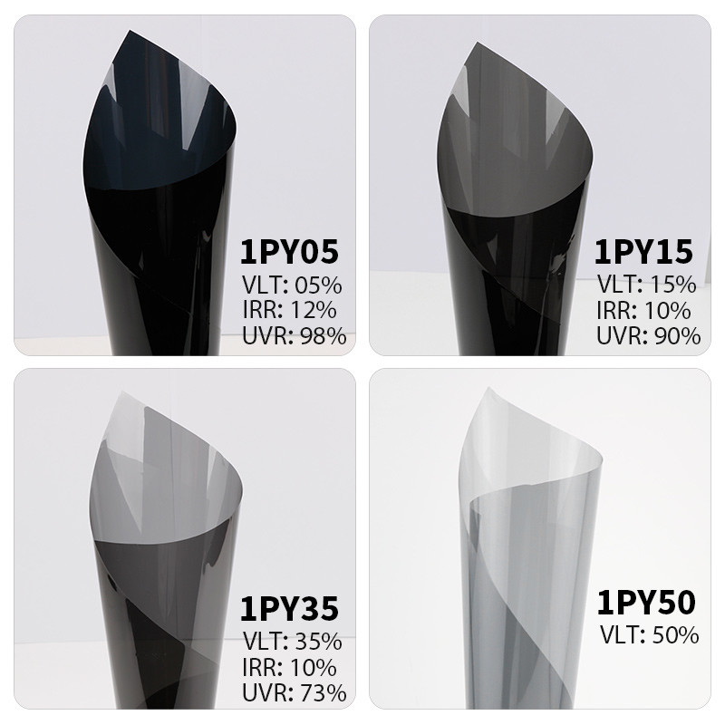 1.52*30m UV PROOf 자동차 보안 1층 탄소 롤 자동차 유리 창문 태양 색칠 필름