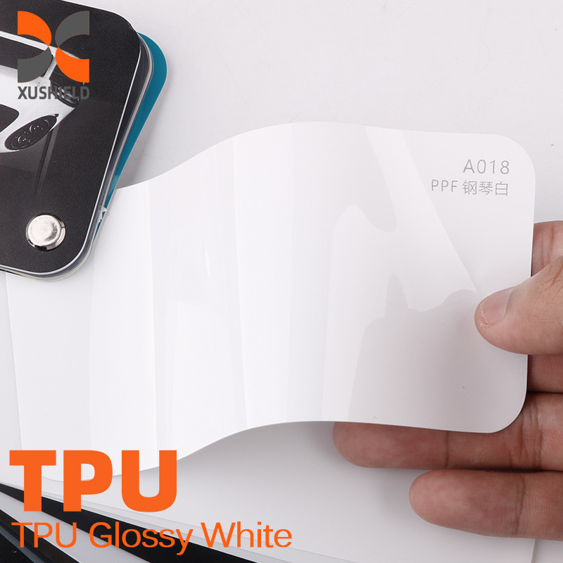TPU 회색 녹색 고품질 TPU PPF 필름 반 스크래치 자기 치유 PPF TPH 광택 선명한 자동차 몸체 PPF 페인트 보호 필름