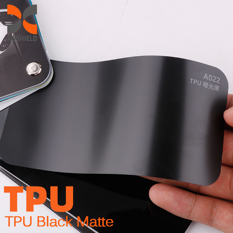 XUSHIELD 자동차 PPF 자기 접착형 TPU 자동차 페인트 보호 필름 노란색 반 스크래치 TPU PPF 필름