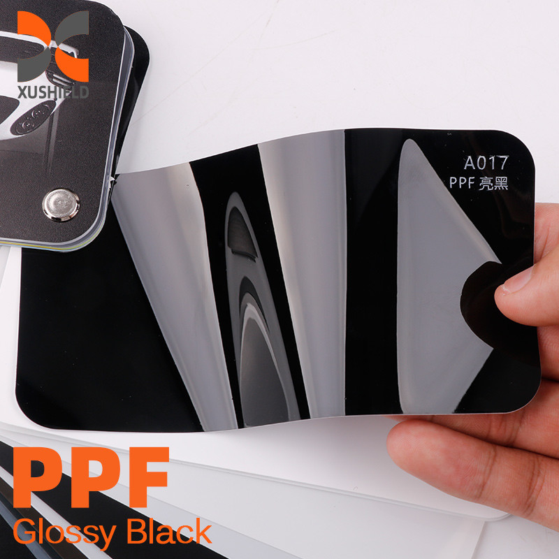 XUSHIELD 자동차 PPF 자기 접착형 TPU 자동차 페인트 보호 필름 노란색 반 스크래치 TPU PPF 필름